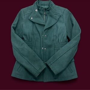 New York & Company Teal Utility Jacket